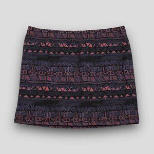 Schwiing mini skirt  XL black/purple/orange